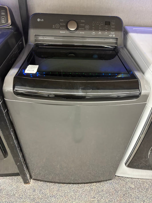 LG top load washer  large capacity side x side 27” slate