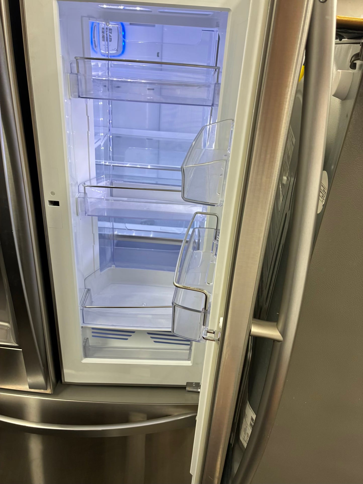 Kenmore french door refrigerator stainless steel with ice maker 36”