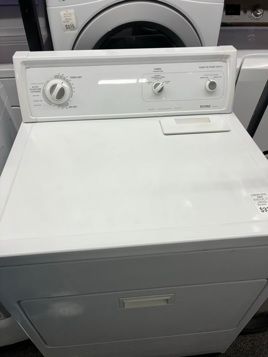 Kenmore gas dryer 27” large capacity white