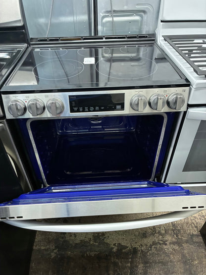 LG electric range black 5 burners 30”