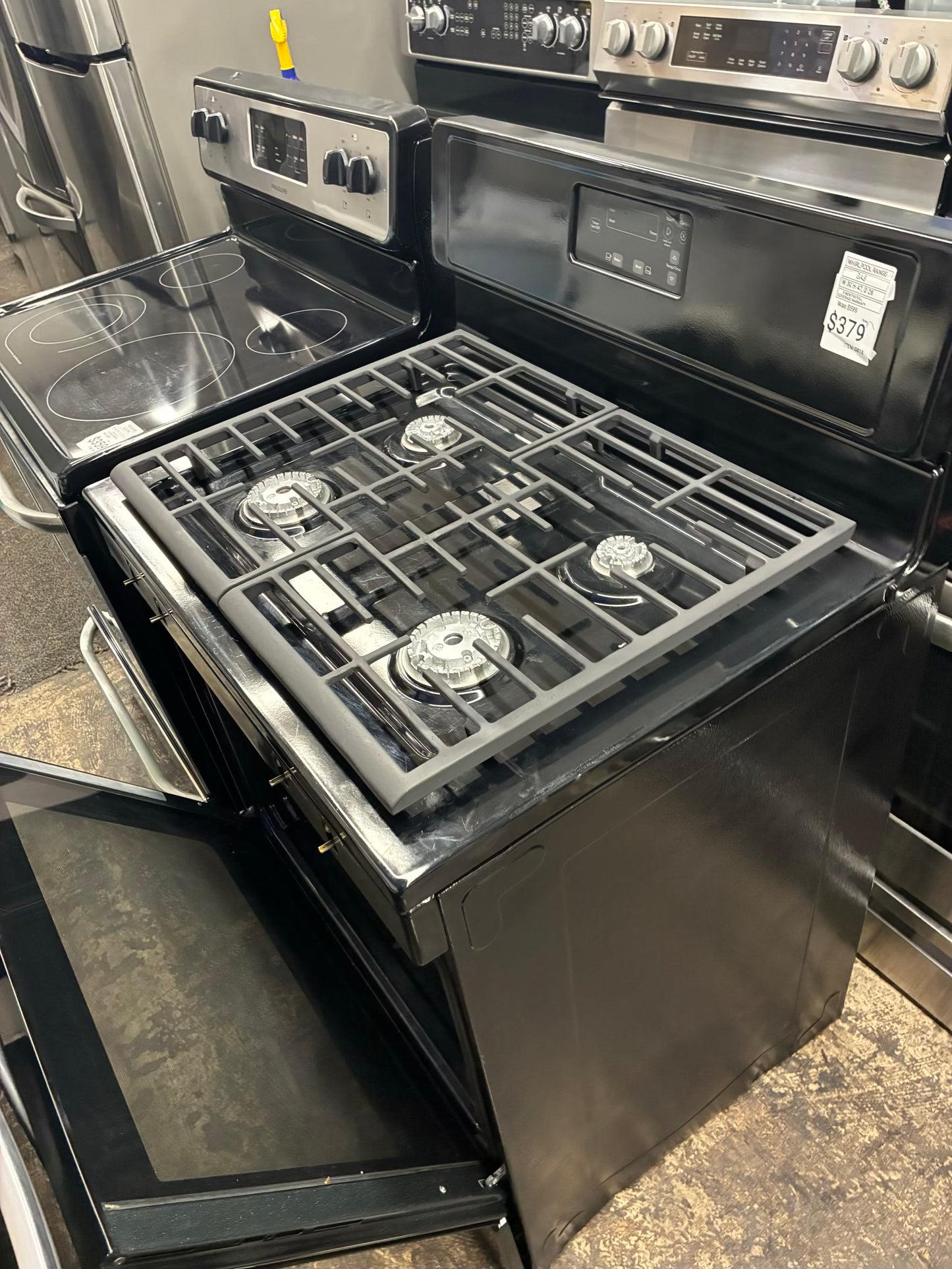 Whirlpool Gas Range Stainless Steel 5 Burners 30”