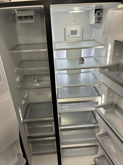 KitchenAid side by side refrigerator stainless steel 36” ice maker water dispenser ice maker