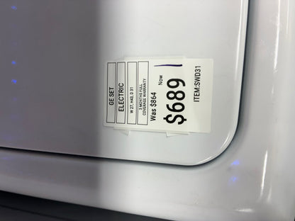 GE WASHER N DRYER TOP LOAD ELECTRIC 27”