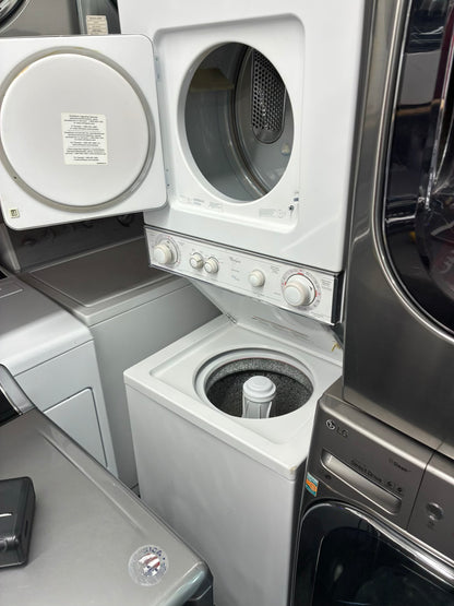 Whirlpool laundry center  washer and dryer set gas stackable 24”