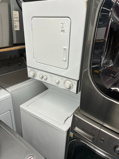 Whirlpool laundry center  washer and dryer set gas stackable 24”