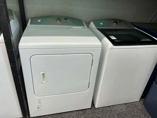 Item: #ED290 Kenmore high efficiency and electric dryer stainless steel drum top load  side by side 29”