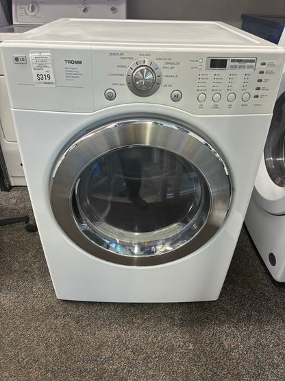 LG Electric Dryer 27”  white front load
