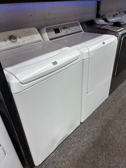 MAYTAG electric washer 27” and dryer 29” top load