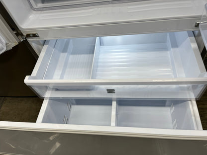 ^ Item: #RF94S kenmore french door refrigerator stainless steel w/water ice dispenser 36 in