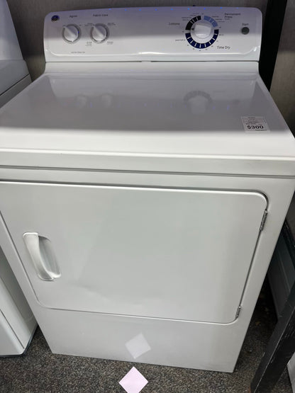 ^ ITEM: #ER41F  GE electric dryer 27” large capacity