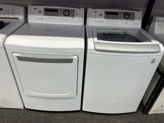 LG electric washer and dryer 27” large capacity