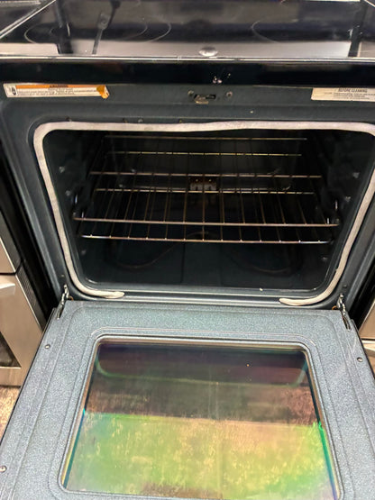 Whirlpool electric stainless steel range 4 burner 30 inch