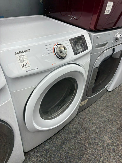 SAMSUMG gas dryer 27” large capacity white