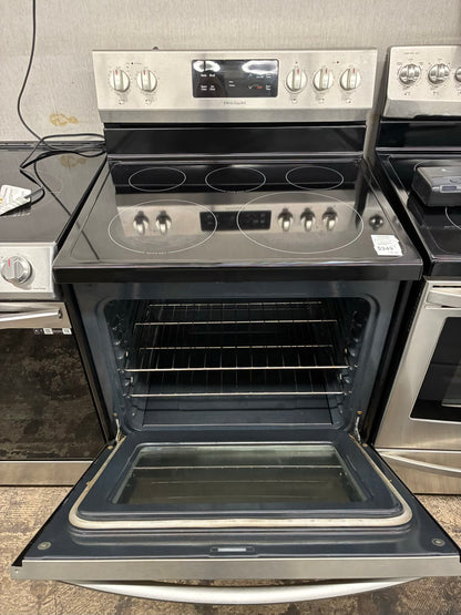Frigidaire electric range black 5 burners 30”