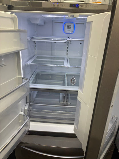 Kenmore French door refrigerator stale stainless steel 36” ice maker water dispenser
