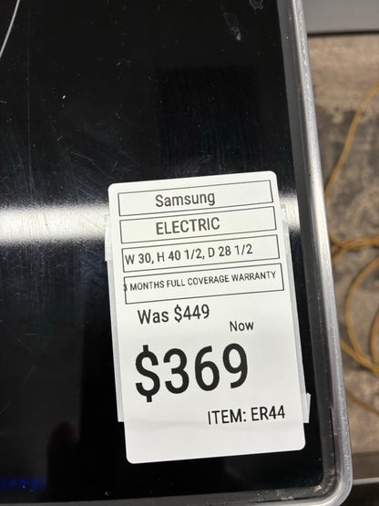 Samsung electric range black 5 burners 30” air fryer