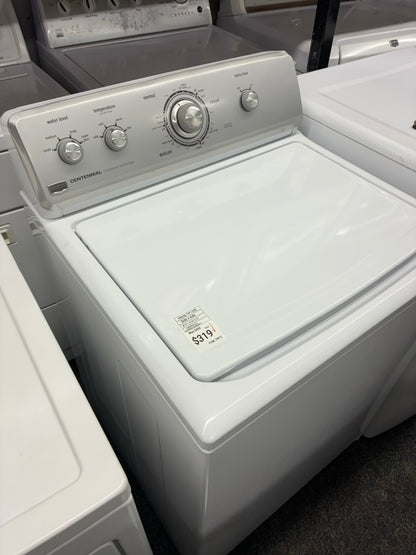 Maytag top load large capacity white 27”