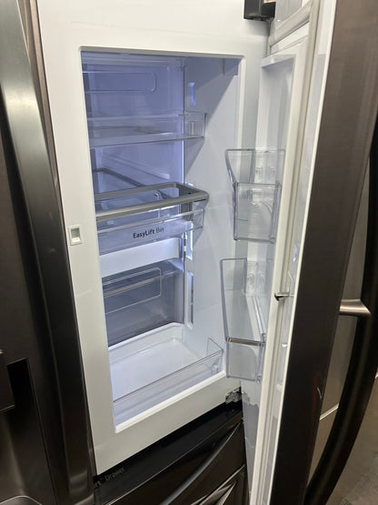 LG french door refrigerator slate stainless steel with ice maker 36”