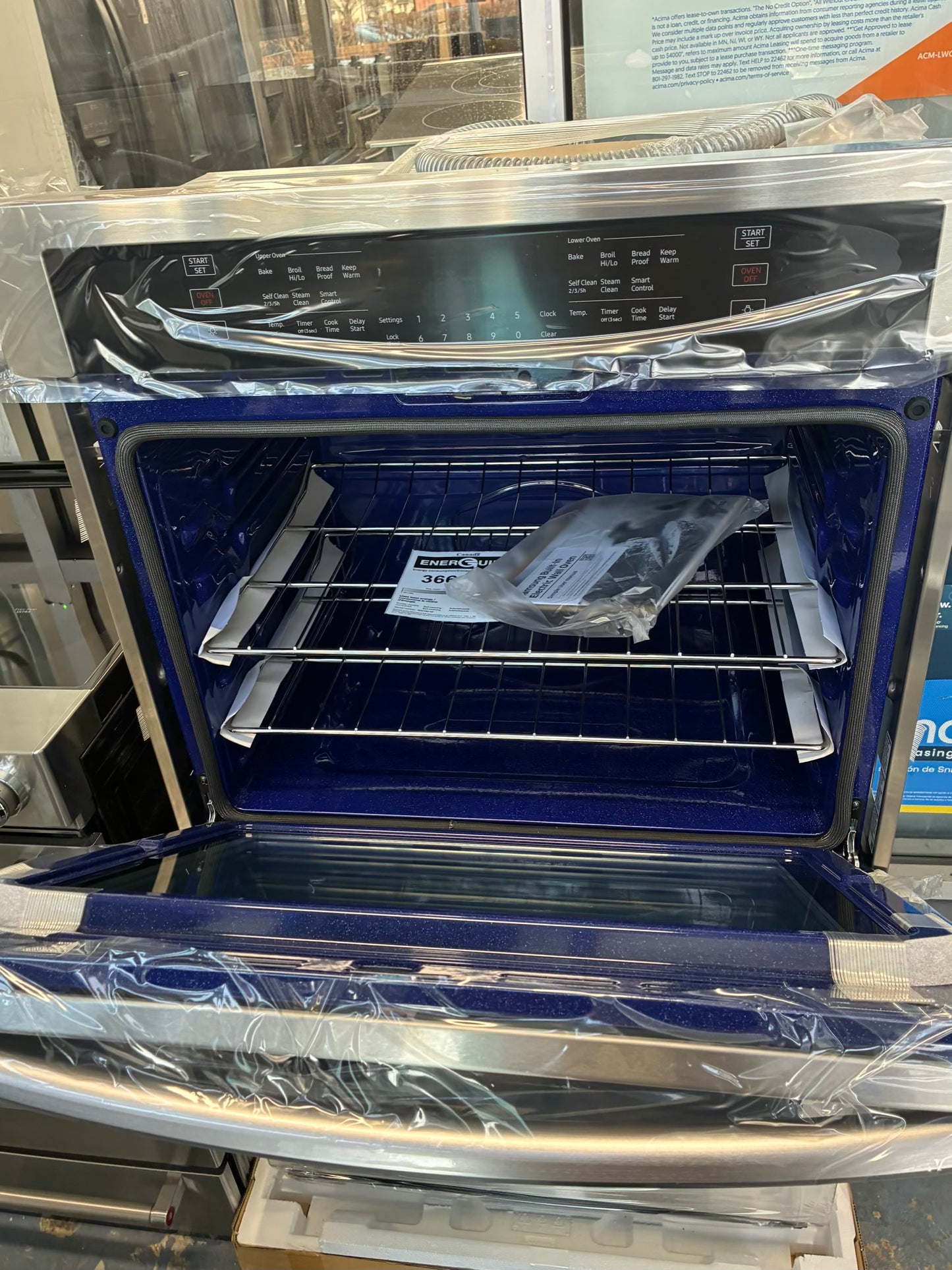 Samsung 27” Double electric Oven OPEN BOX ORIGINAL PRICE $1499