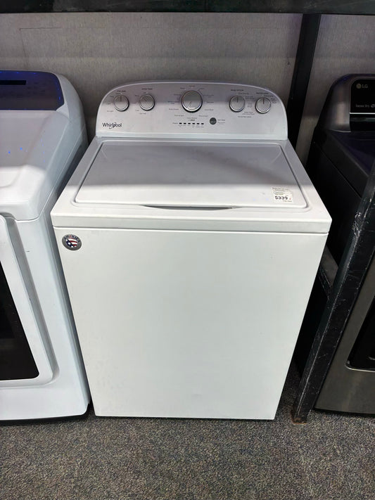 Whirlpool top load washer 27” large capacity