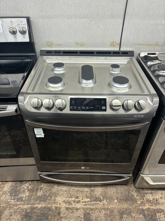 LG Gas Range Black 5 Burners 30”