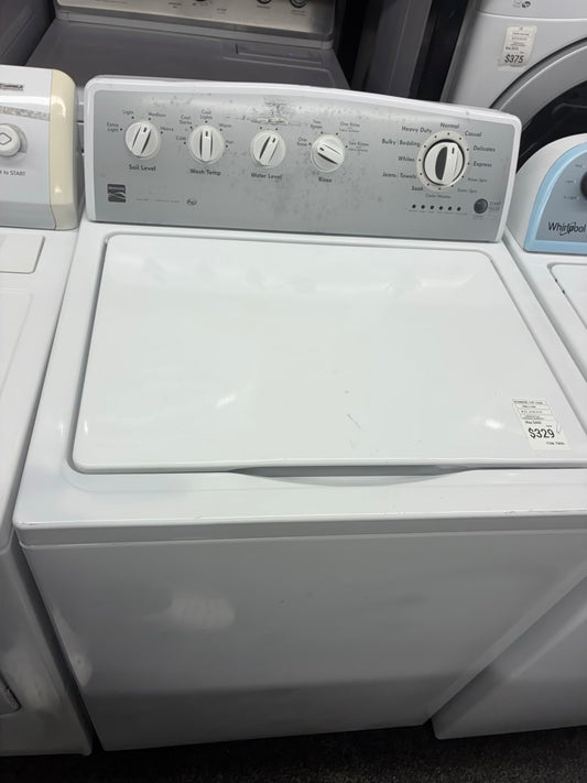 Kenmore top load large capacity white 27”