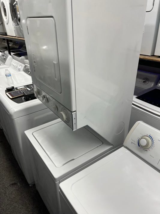 ^ Item: #LC94B whirlpool laundry center  washer and dryer set electric 220v or 110v stackable 24”