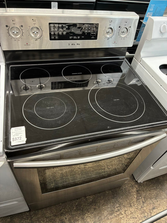 Samsung electric range black 5 burners 30”