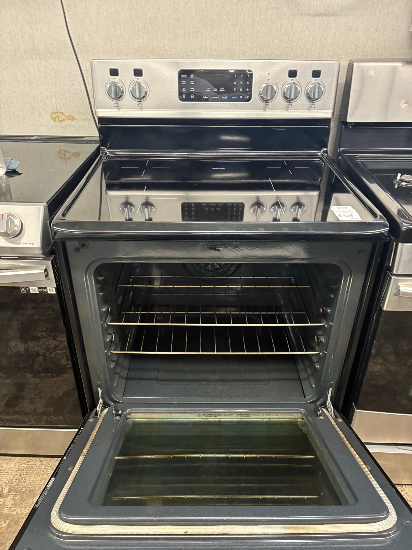 Frigidaire electric stainless steel range 5 burner 30 inch