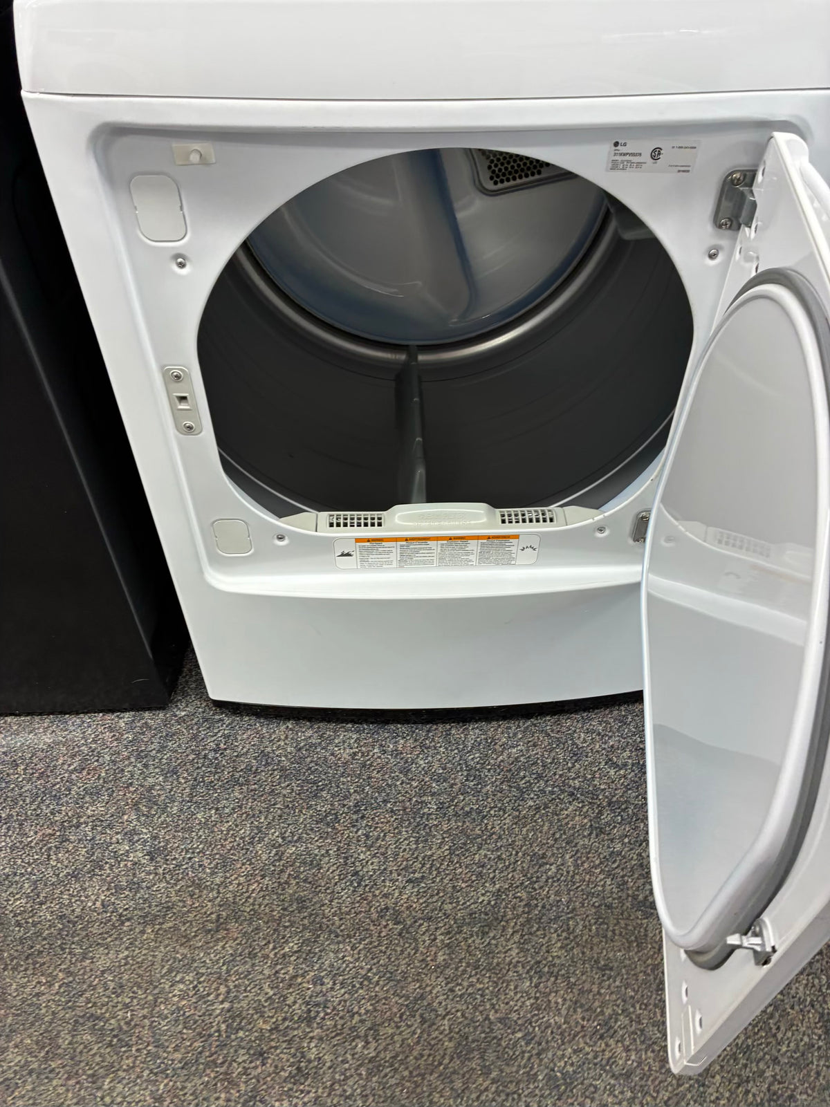LG electric washer and dryer 27” top load