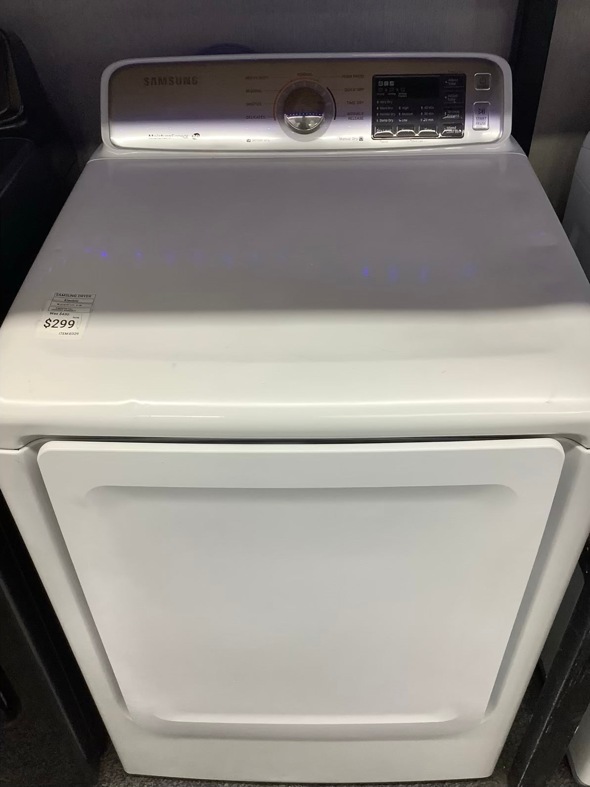 SAMSUNG WASHER N DRYER TOP LOAD ELECTRIC 27”