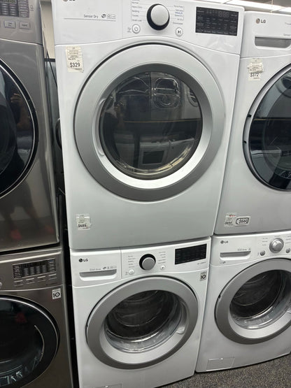 LG electric washer and dryer 27” front load