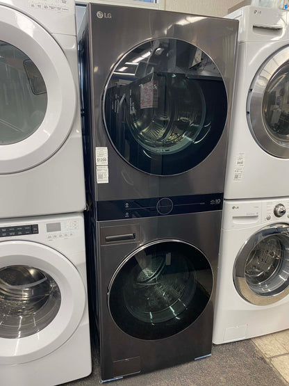 - Item: #WD71N LG Ventless Heat Pump Washtower Stacked Laundry Center with 5-cu ft Front load Washer and Electric 7.8-cu ft Dryer (ENERGY STAR)