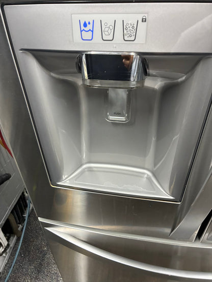 Kenmore french door refrigerator stainless steel with ice maker 36”
