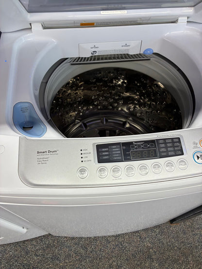 LG electric washer and dryer 27” top load