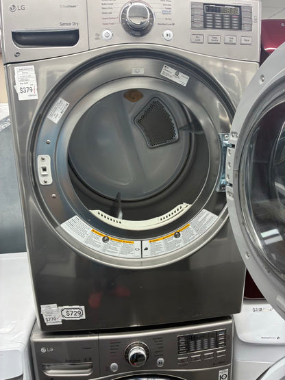 LG electric washer and dryer 27” front load