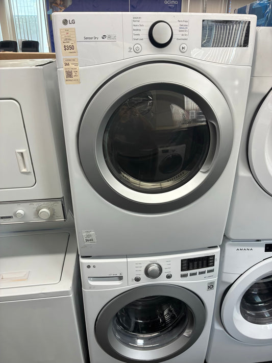 LG WASHER N DRYER FRONT LOAD ELECTRIC 27”