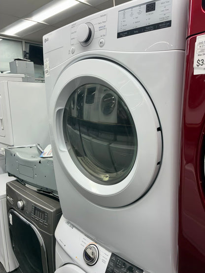 LG Electric Dryer 27” white front load