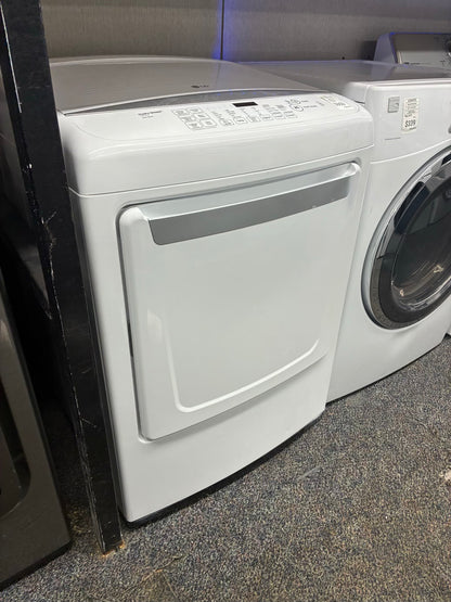 LG gas dryer 27” large capacity white