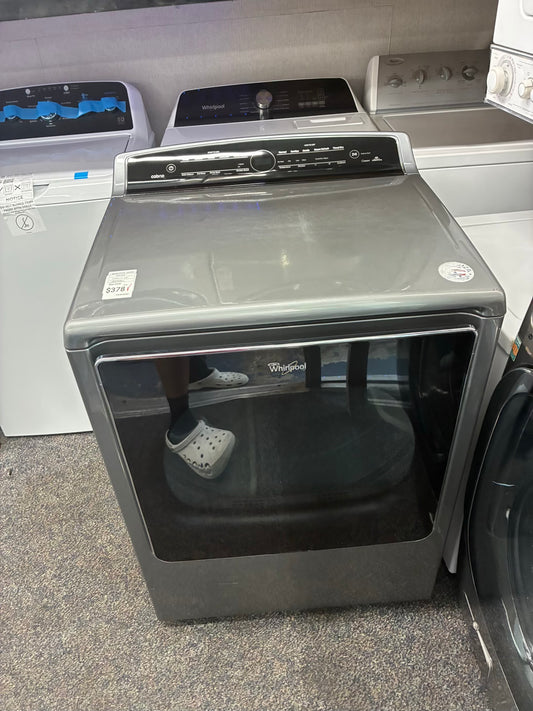 Whirlpool electric dryer 29” large capacity slate