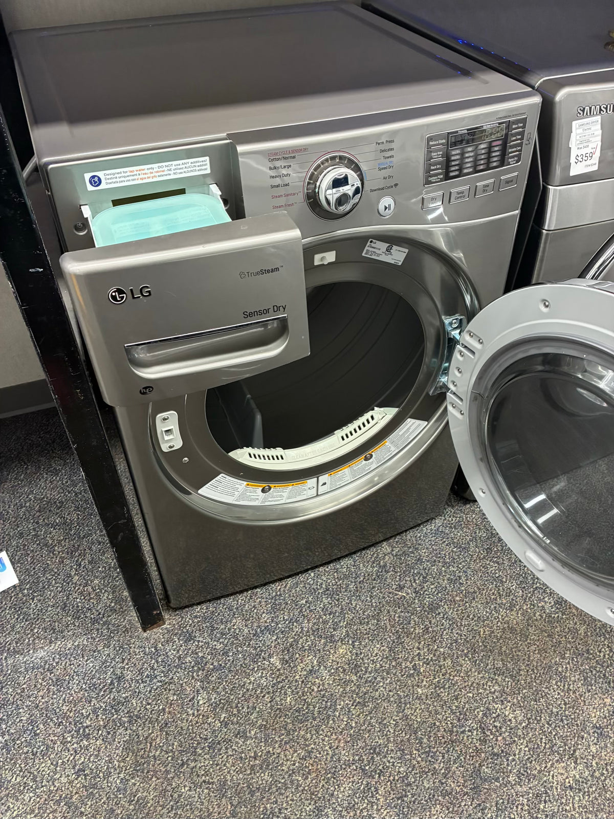 Samsung Electric Dryer 27” front load