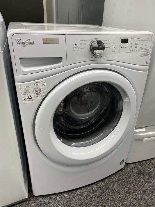 ITEM #W29Z Whirlpool front load washer machine  super capacity 27”