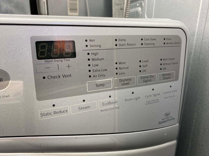 ITEM #ED297 whirlpool  front load electric dryer 220v  stackable large capacity stainless steel drum 27 in D