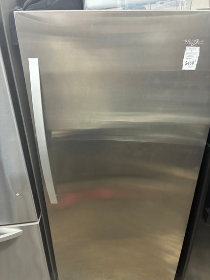 Whirlpool refrigerator  30” stainless steel