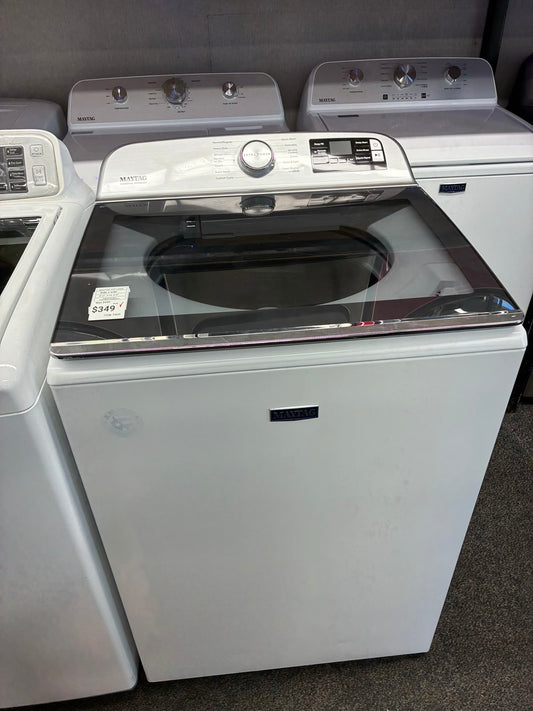 MAYTAG top load washer 27” large capacity WHITE