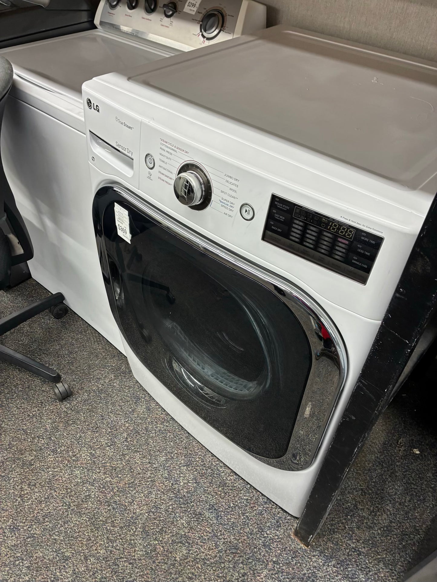 LG electric dryer 29” large capacity jumbo