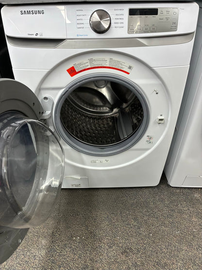 SAMSUNG WASHER N DRYER FRONT LOAD ELECTRIC 27” WHITE