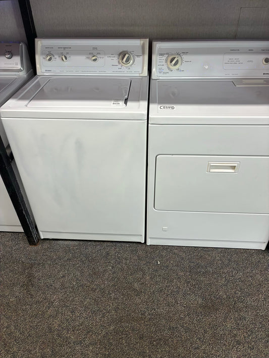 KENMORE WASHER N DRYER TOP LOAD GAS 27”