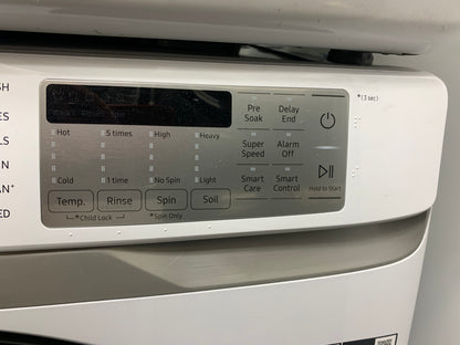 🔥 HOT DEAL
 ★ Samsung Open Box 4.5 cu. ft. High-Efficiency Front Load Washer with Self-Clean+ in White & 7.5 cu. ft. Smart Stackable Vented GAS Dryer with Steam Sanitize+ in White WD690