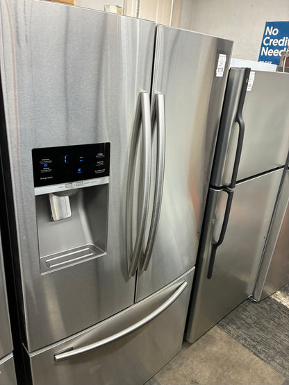 Samsung French door refrigerator stainless steel 36” ice maker water dispenser